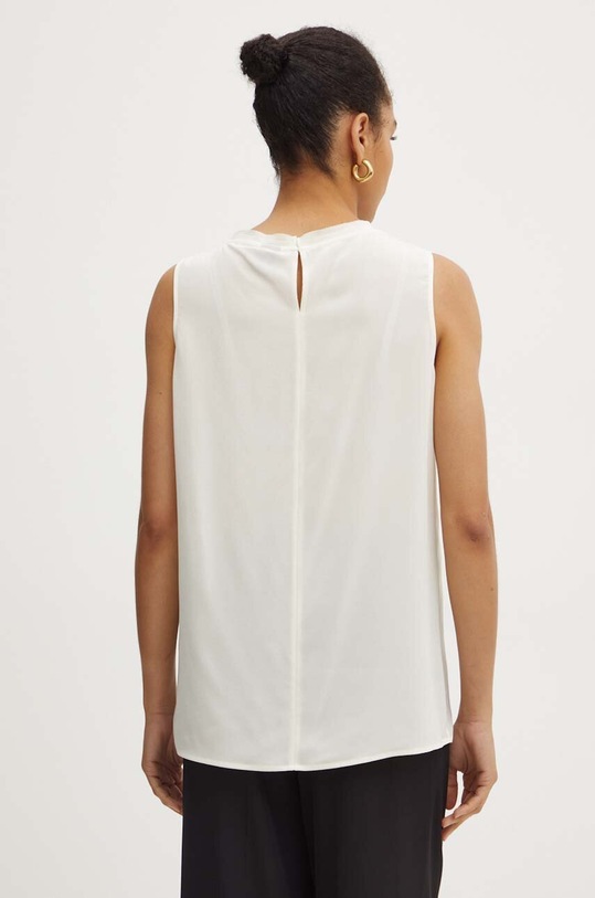 Îmbrăcăminte BOSS bluza de matase 50521253 bej