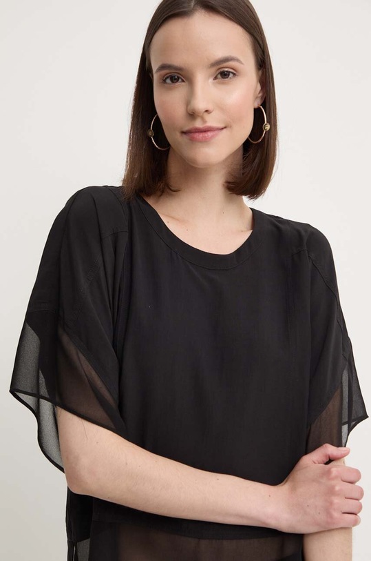 Dkny bluzka czarny P4DA8WC0