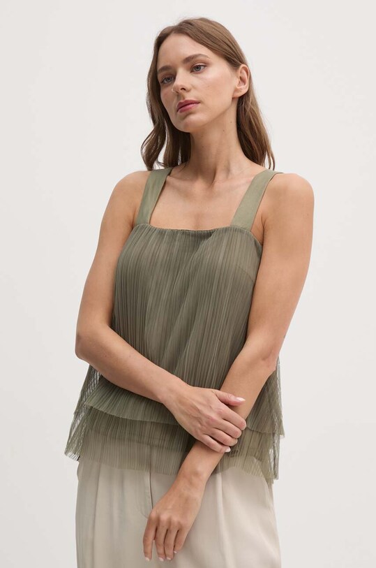 Блузка Dkny casual зелений P4DHSXMO