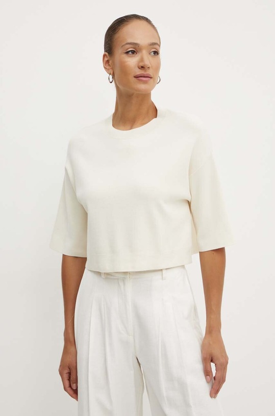 Weekend Max Mara sweter pozostałe beżowy 2425366051600