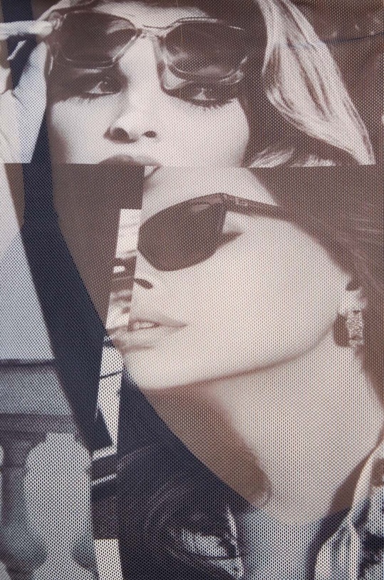 Guess longsleeve ADRIANA MESH W4YP04.KBBF2 szary