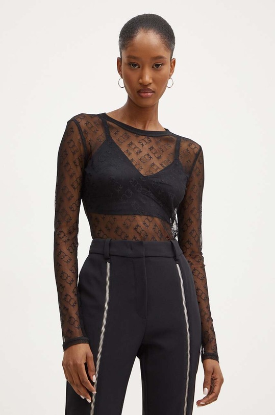 Longsleeve Pinko 103711.A21J μαύρο AW24