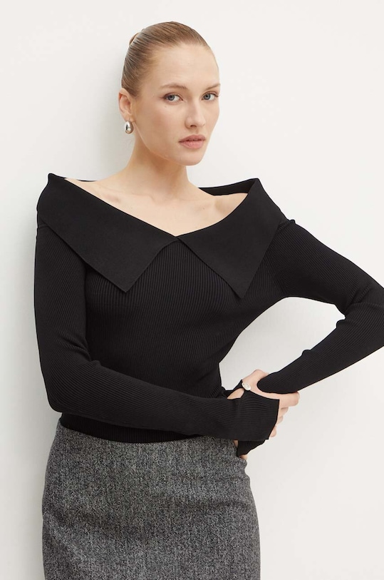 Marciano by Guess sweter MONICA pozostałe czarny 4YGR11.5815Z