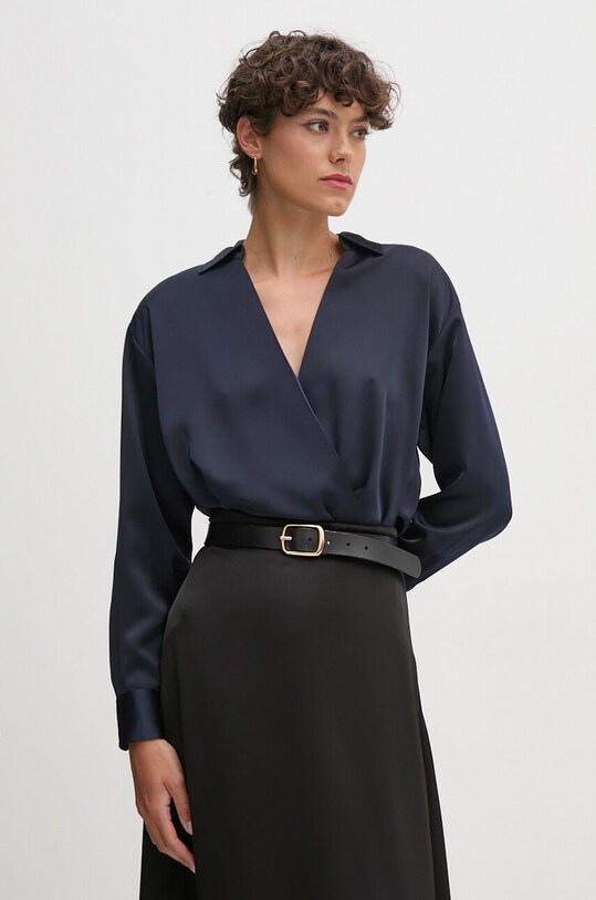 Блуза Lauren Ralph Lauren стандартна тъмносин 200940215