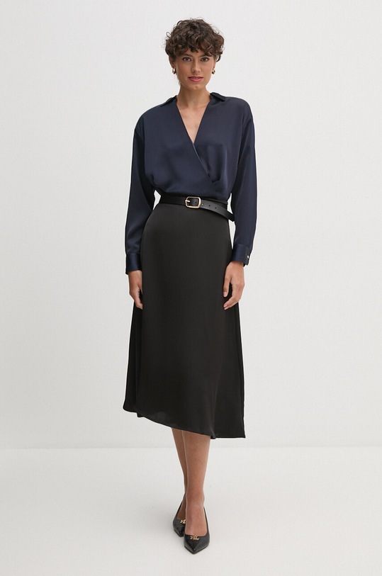 Halenka Lauren Ralph Lauren 200940215 námořnická modř AW24