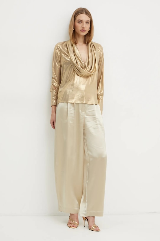 Pinko bluzka 104462.A29C złoty AW24
