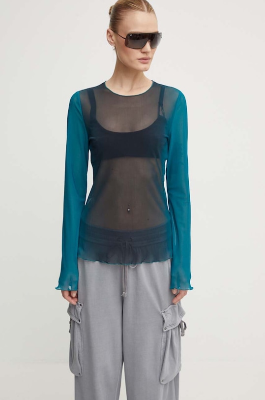 Won Hundred longsleeve turkusowy 3057.13034