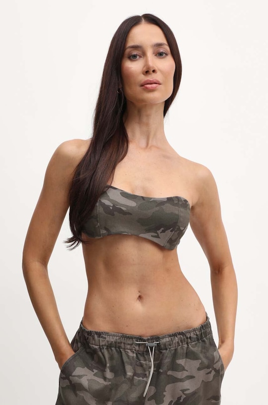 Džínový top Miss Sixty 6L2XJ0490000 XJ0490 OTHER SHIRT regular zelená 6L2XJ0490000