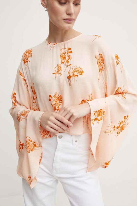 Day Birger et Mikkelsen camicetta Becky - Falling Flowers arancione DAY65243204