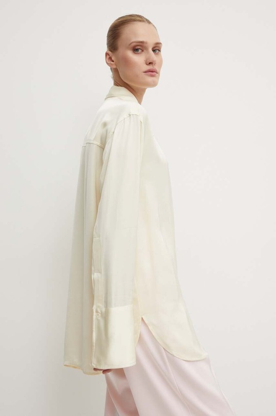 Day Birger et Mikkelsen camasa Felix - Fluid Viscose RD lung bej DAY65243240