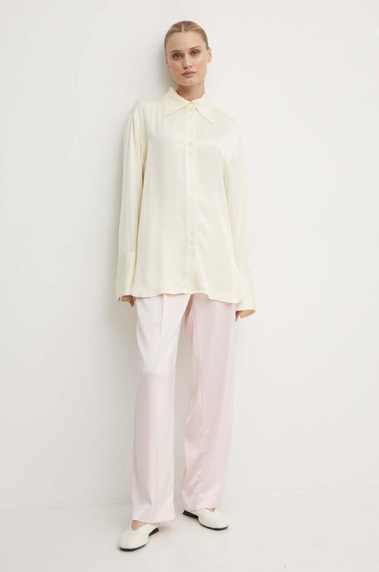 Day Birger et Mikkelsen koszula Felix - Fluid Viscose RD DAY65243240 beżowy AW24