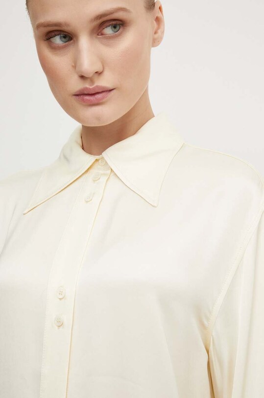 Day Birger et Mikkelsen koszula Felix - Fluid Viscose RD DAY65243240 beżowy