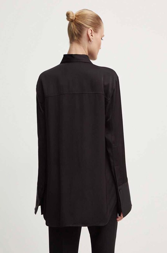 Одежда Рубашка Day Birger et Mikkelsen Felix - Fluid Viscose RD DAY65243240 чёрный