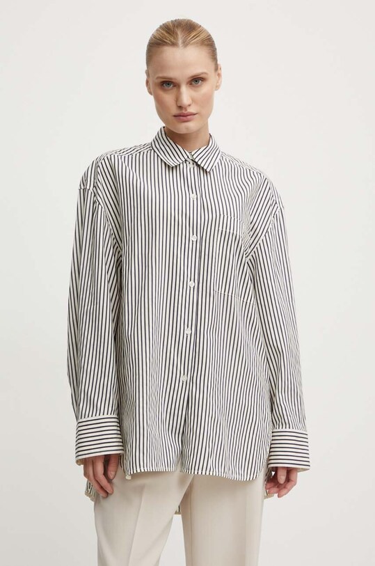 Сорочка Day Birger et Mikkelsen Tan - Daily Classic Stripe RD DAY65243312 барвистий AW24