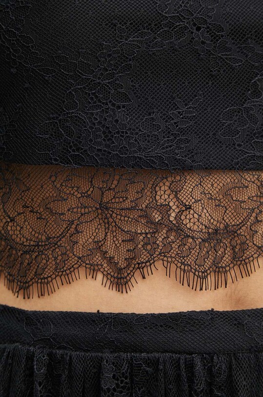 Rotate blouse Lace Puff Sleeve Top 112727100