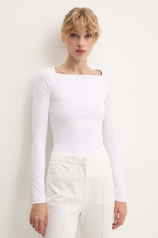 Remain bluza Long Sleeve Jersey Top uni alb 502258400