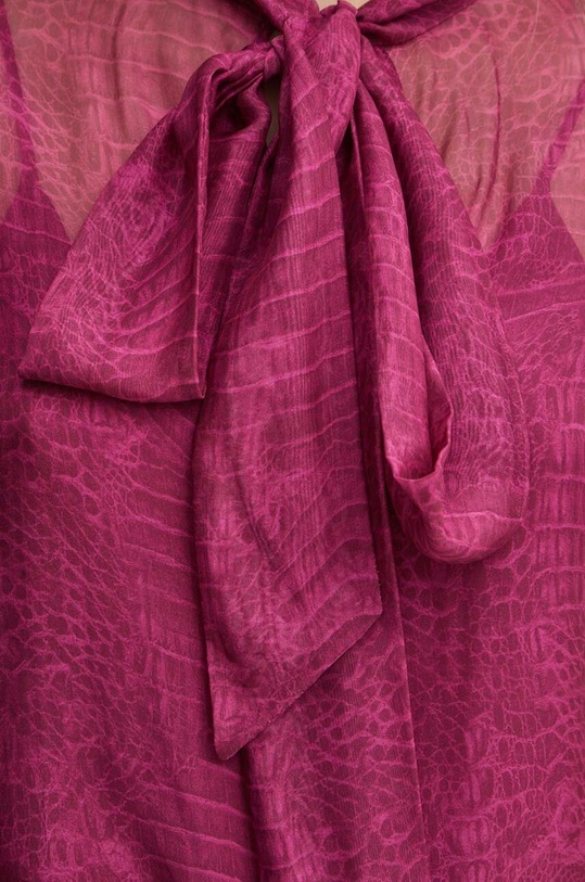 Liu Jo bluza din amestec de matase WF4219.T2664 roz