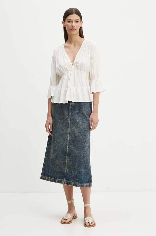 BA&SH bluza 1H24HILD bej AW24