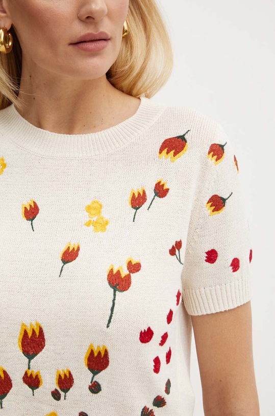 MAX&Co. sweter 2426366071200 beżowy