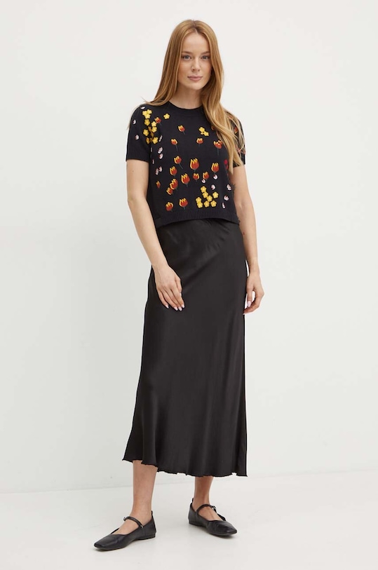 MAX&Co. sweter 2426366071200 czarny AW24