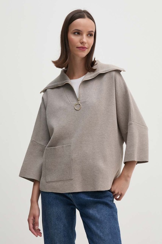 Pulover Joseph Ribkoff melanž bež 243954
