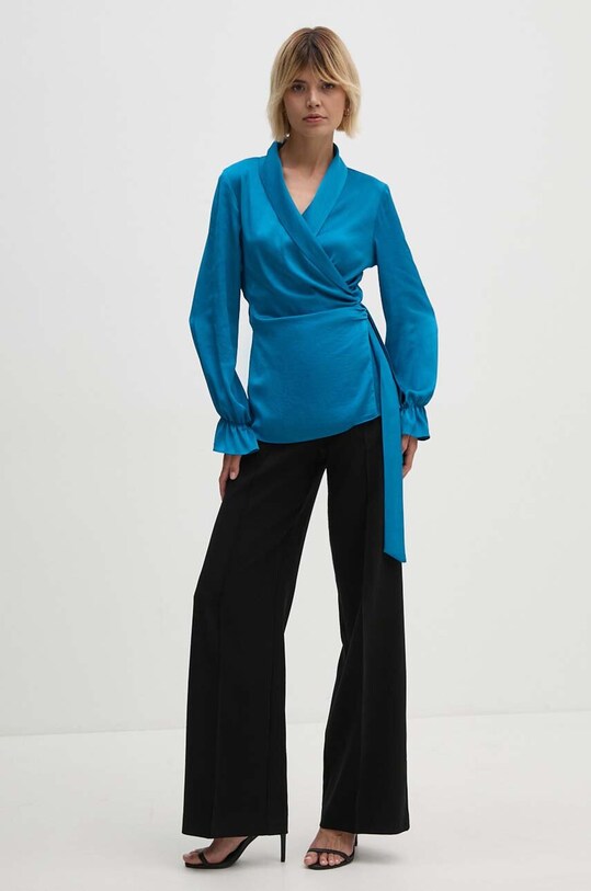 Блузка Joseph Ribkoff 243086. голубой AW24