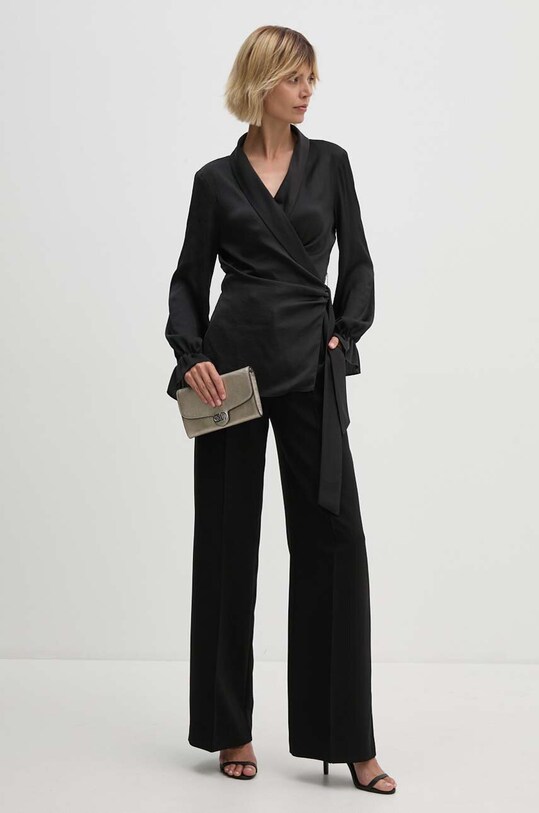 Блузка Joseph Ribkoff 243086. чорний AW24