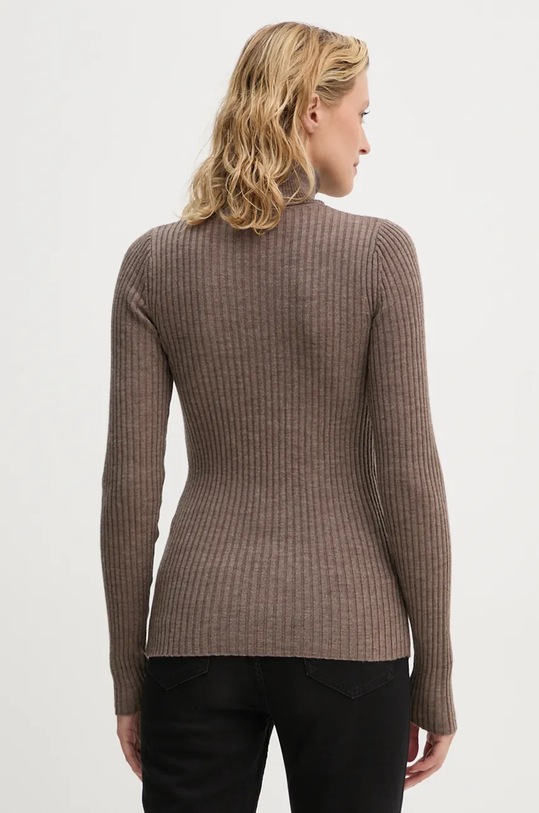 Odzież Herskind sweter wełniany Bob 5311825 brązowy