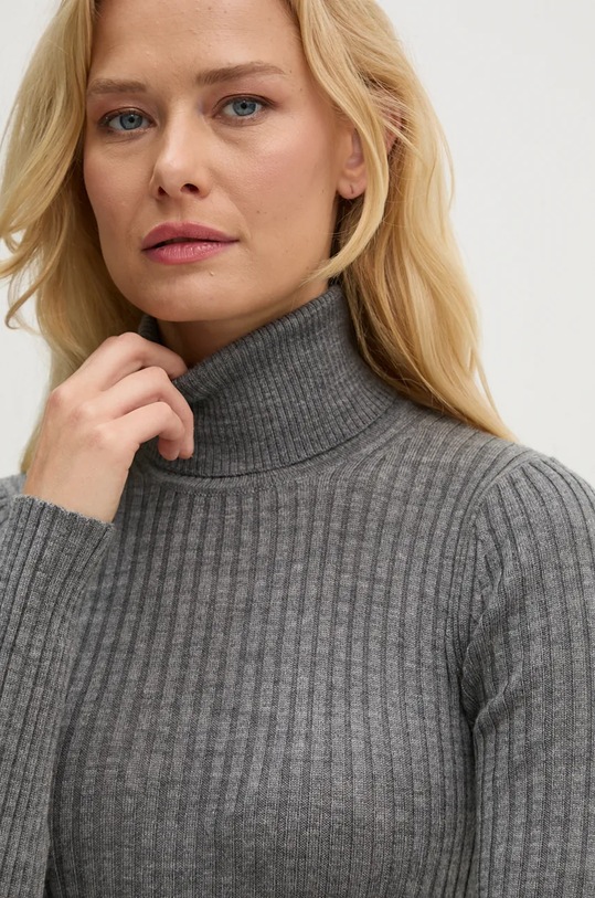 Vlněný svetr Herskind Bob šedá 5311825