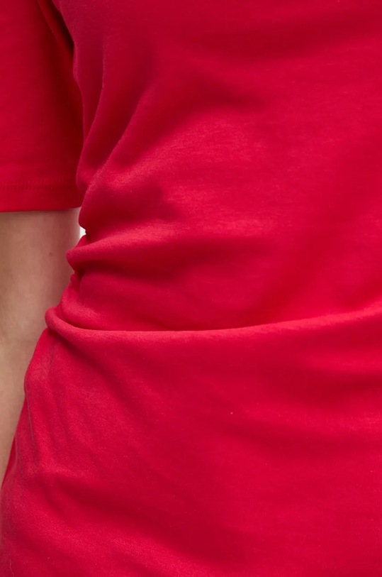 United Colors of Benetton bluzka bawełniana 3VAZD2012 różowy