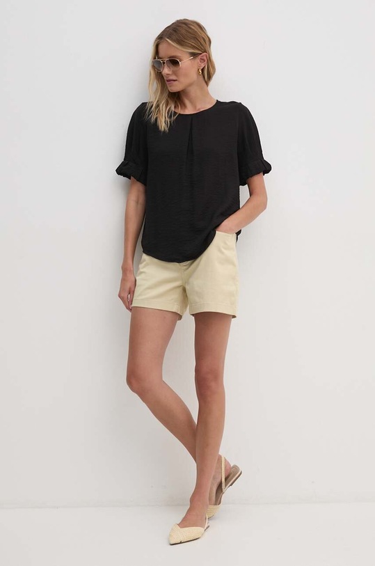 Dkny bluzka P43A8U50 czarny AW24