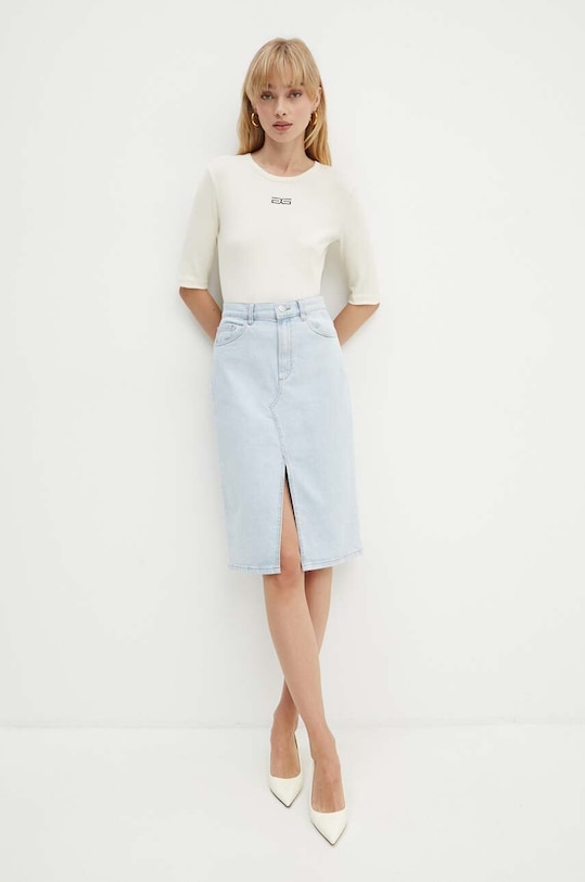 Tričko Gestuz 10909247 béžová AW24