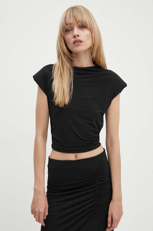 Gestuz bluza rotund negru 10909255