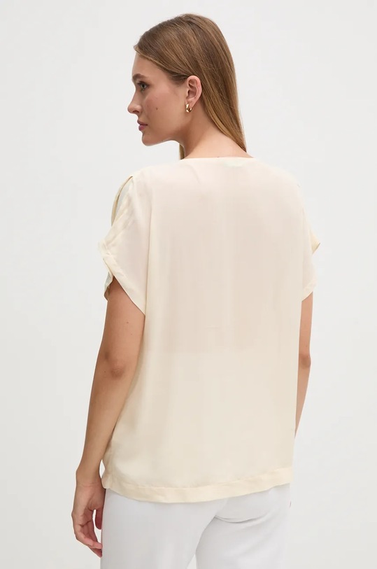 Oblečení Halenka United Colors of Benetton 5KPADQ0A9 béžová