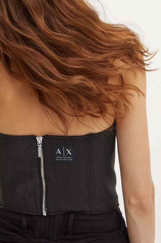 Armani Exchange top jeansowy XW000077.AF10212