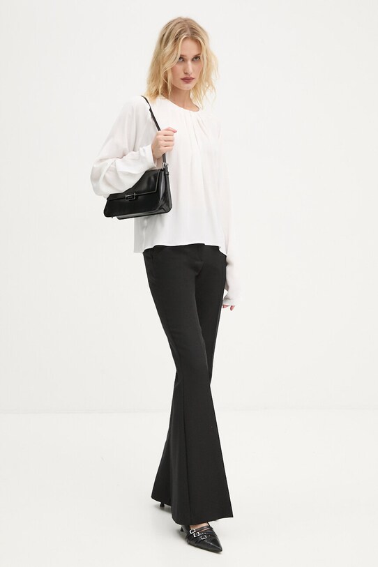 Drykorn bluza din amestec de matase 87542.130048 alb AW24
