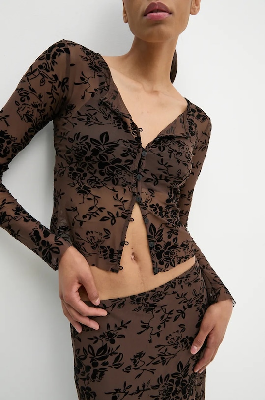 Résumé koszula CannesRS casual brązowy 123151216