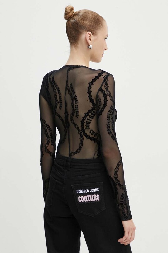 Oblečení Body Versace Jeans Couture 77HAM2A1.JS392 černá