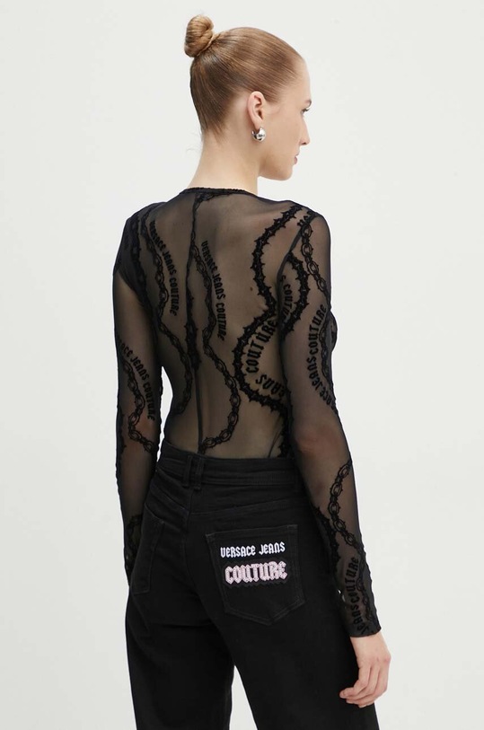 Oblečenie Body Versace Jeans Couture 77HAM2A1.JS392 čierna