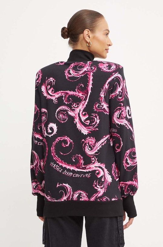 Îmbrăcăminte Versace Jeans Couture hanorac de bumbac 77HAO9A2.FS171 negru