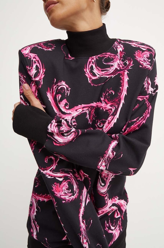 Versace Jeans Couture hanorac de bumbac negru 77HAO9A2.FS171