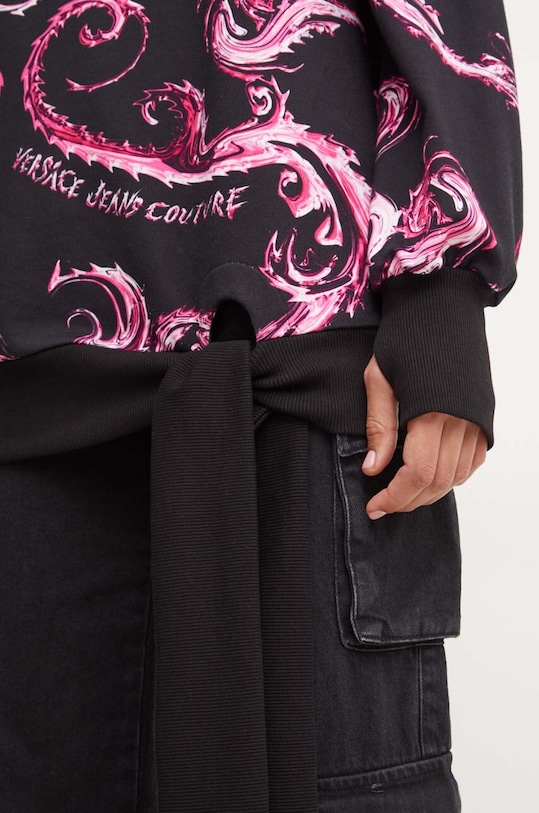 Versace Jeans Couture hanorac de bumbac 77HAO9A2.FS171 negru