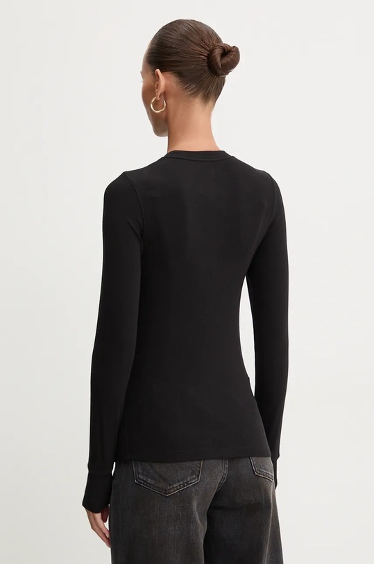 Îmbrăcăminte Miss Sixty longsleeve din amestec de lana 6L3SJ3890000 negru