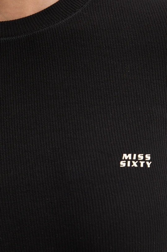 Miss Sixty longsleeve din amestec de lana 6L3SJ3890000 negru