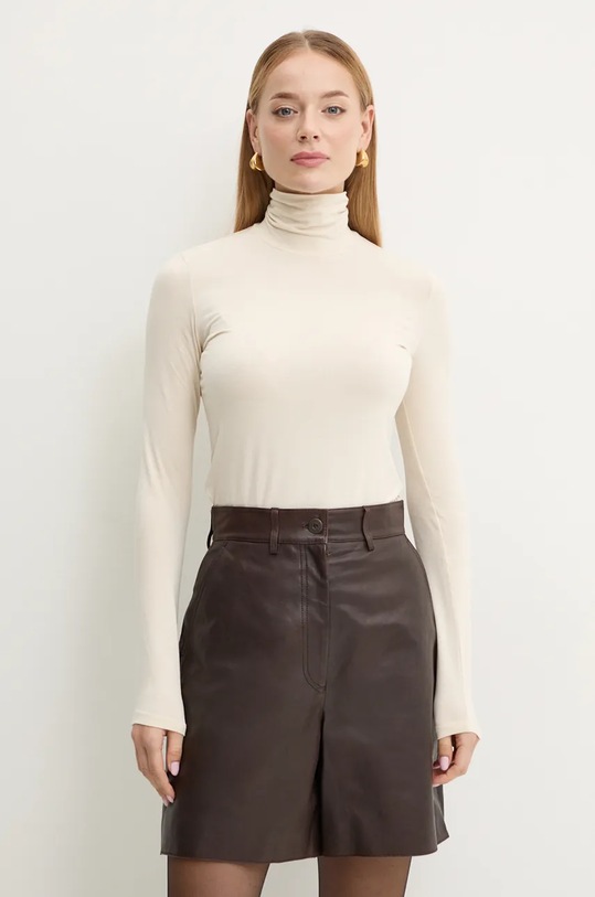Лонгслив Weekend Max Mara slim бежевый 2425946042600