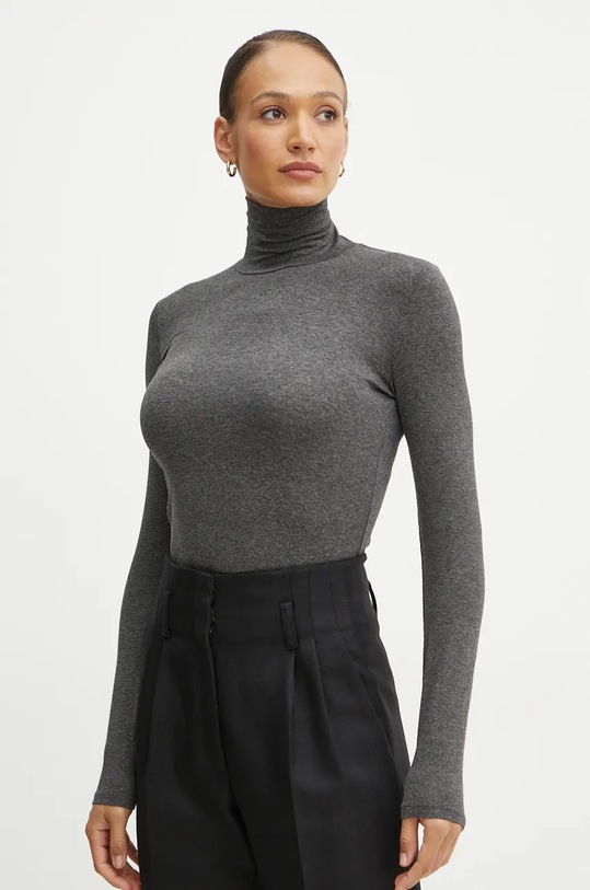 Лонгслів Weekend Max Mara slim сірий 2425946042600