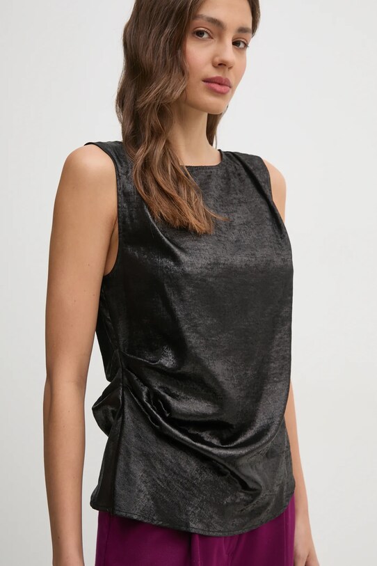 United Colors of Benetton camicetta nero 54I7DQ09X