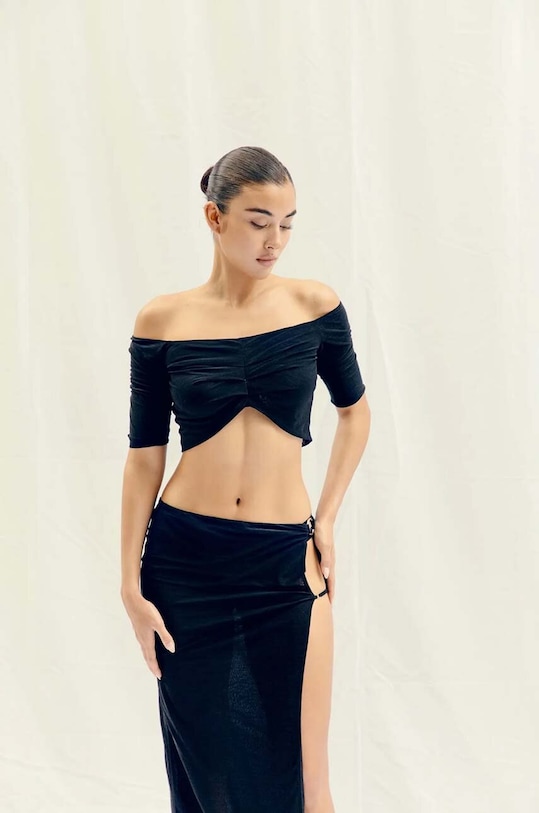 Top GOD SAVE QUEENS LAYLA TOP GSQ.75.330 černá AW24