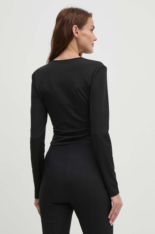Îmbrăcăminte Sisley bluza 3HGNL105Z negru