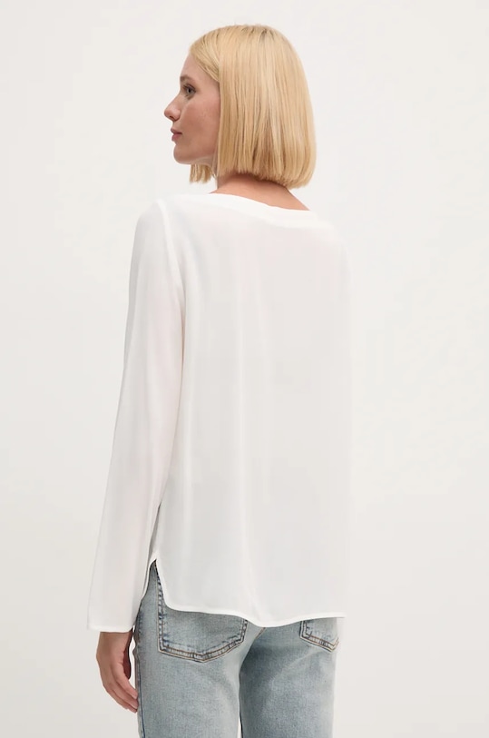 Îmbrăcăminte Sisley bluză 5ZMZLQ07S alb